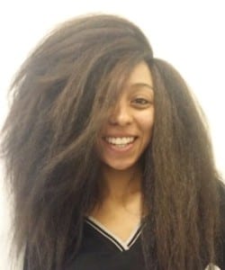 invisible crochet braids