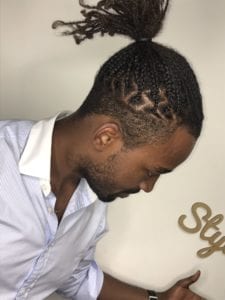 men braids